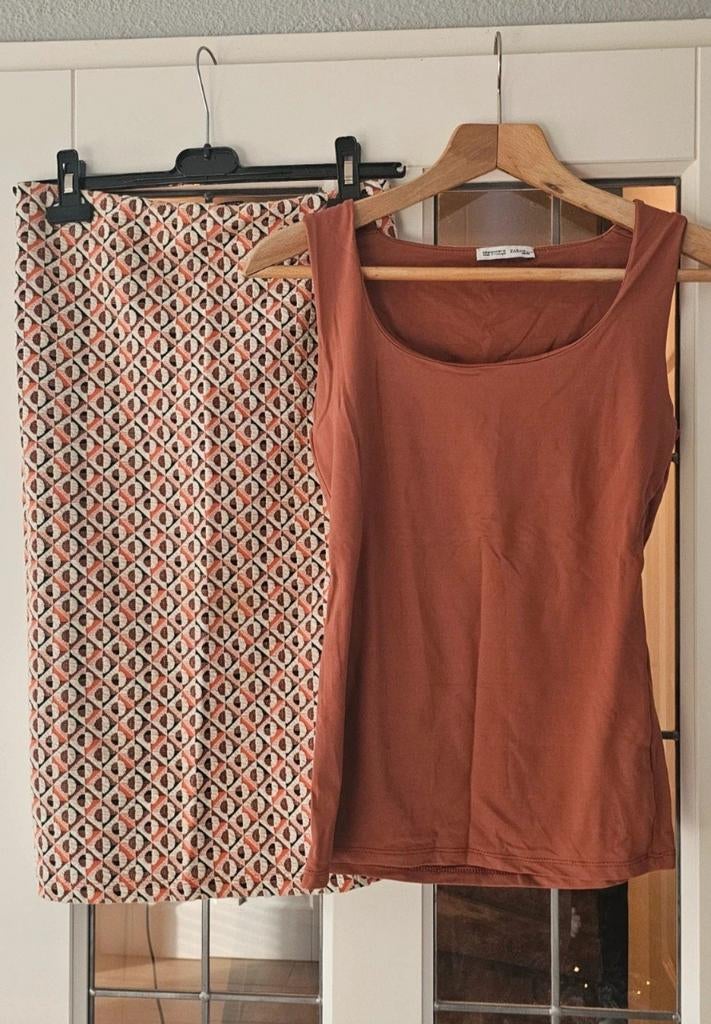 Zara rok en top setje, maat 36, Zara, Ophalen of Verzenden, Zo goed als nieuw, Maat 36 (S)