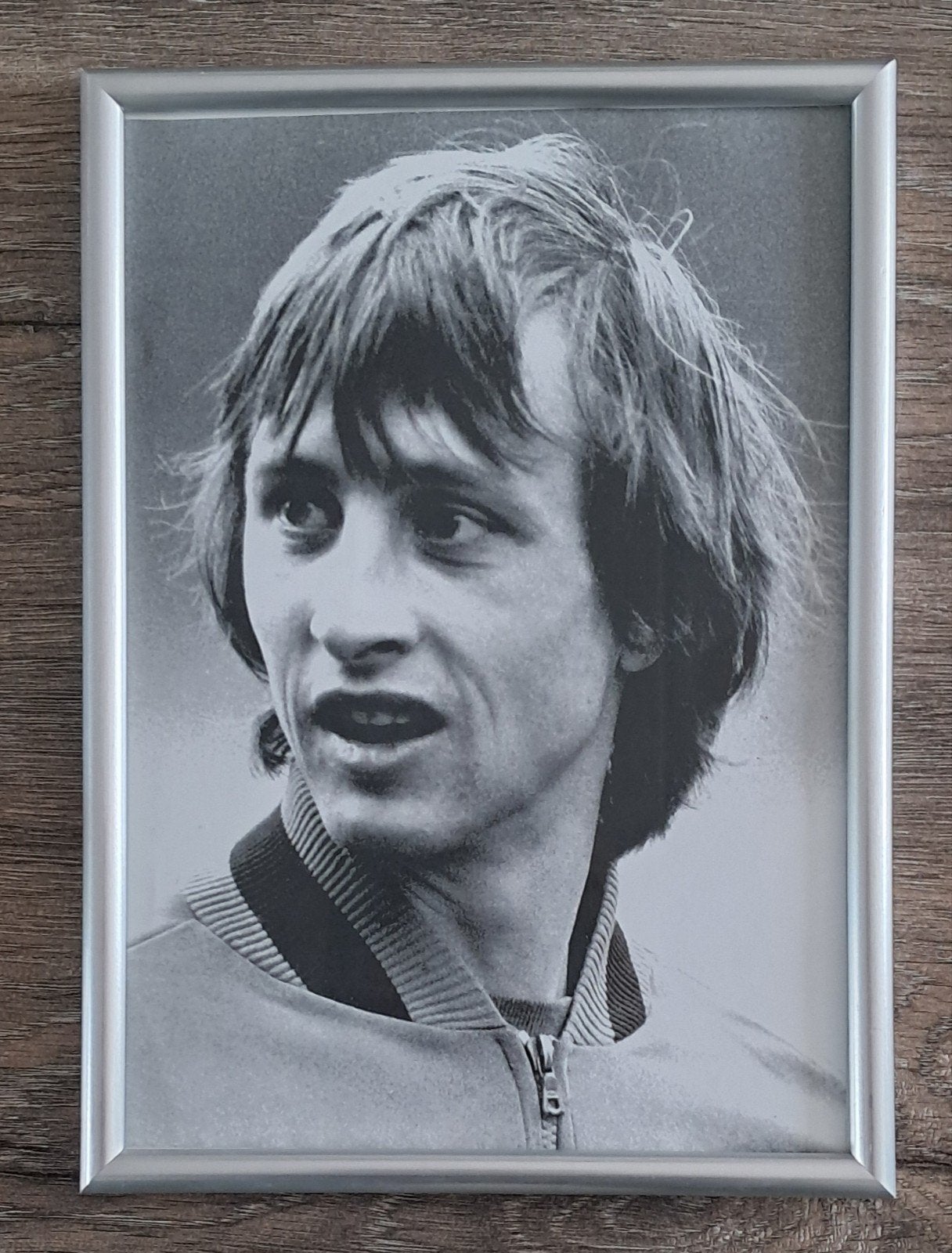 Ingelijste foto Johan Cruijff, Ophalen of Verzenden, Zo goed als nieuw, Ajax