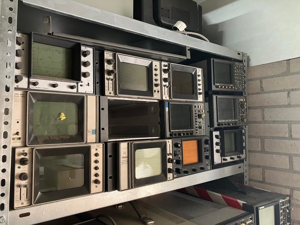 Vectorscoop waveform tektronix leader etc, Usa, Mail, Tek, Ophalen of Verzenden