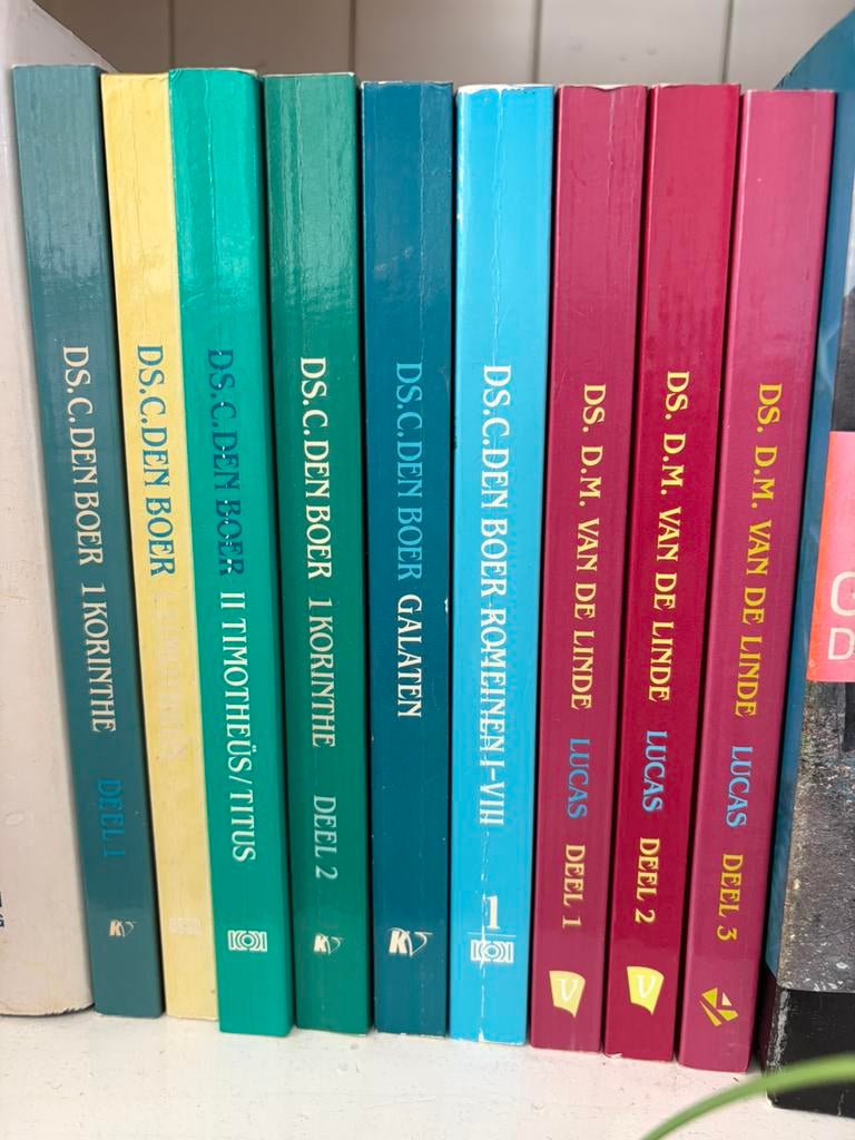 Ds C Den Boer, brieven Nieuwe Testament, Ophalen of Verzenden, Zo goed als nieuw