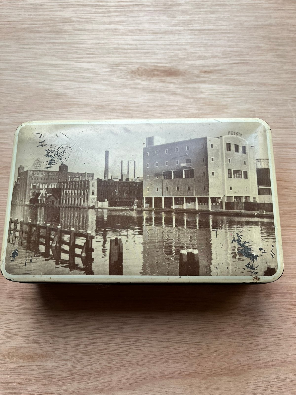 Droste 1961, Verzamelen, Blikken, Ophalen of Verzenden, Gebruikt, Overige, Droste