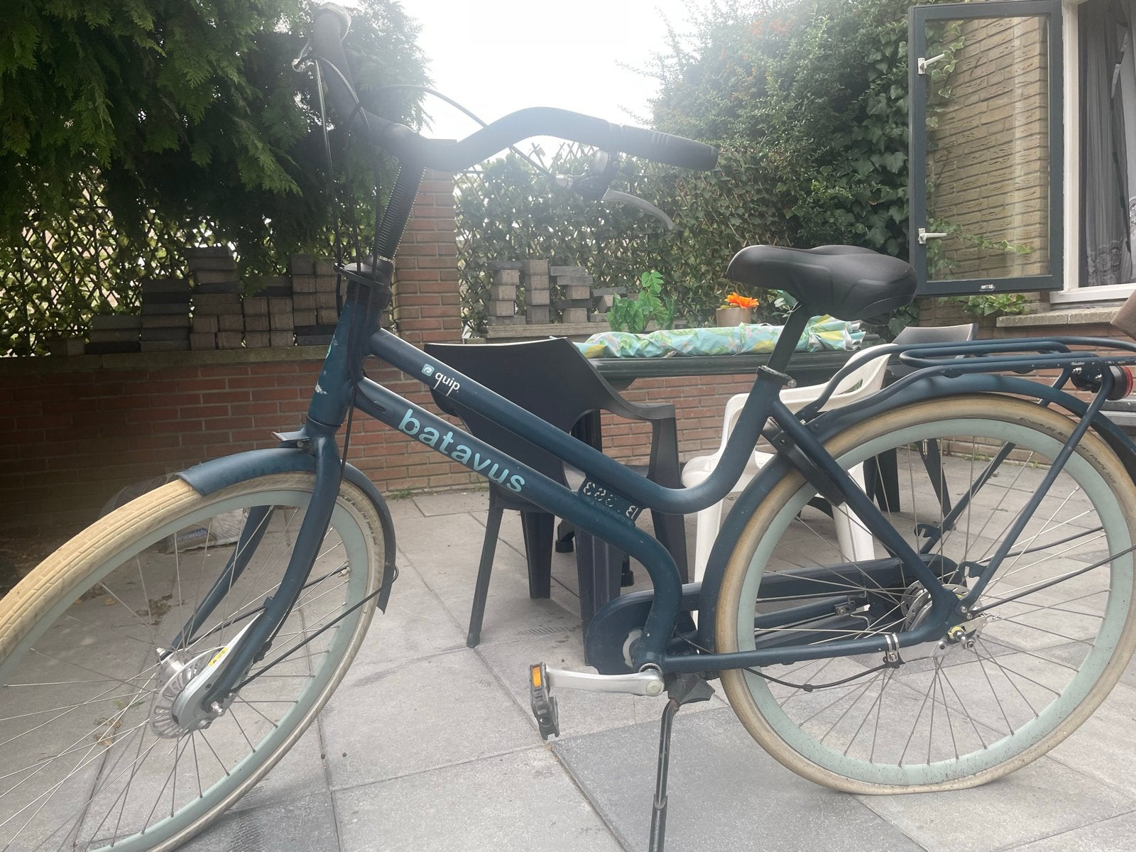 Batavus Quip Damesfiets - Zo goed als nieuw, Fietsen en Brommers, Terugtraprem, Versnellingen, Batavus, Ophalen of Verzenden
