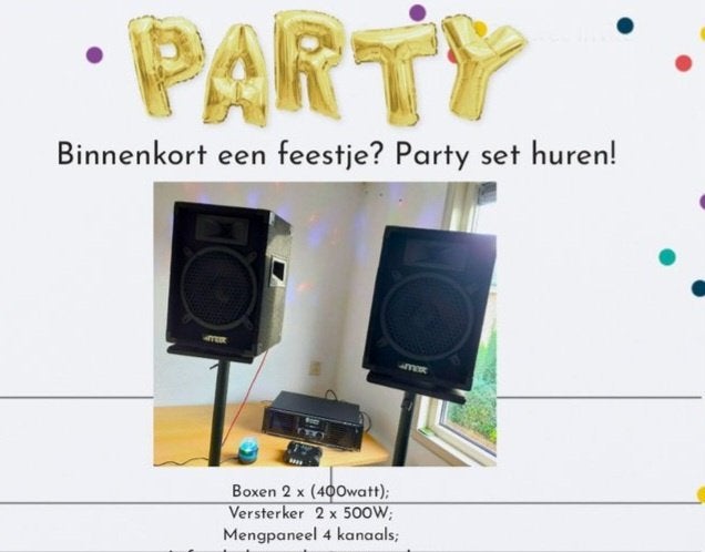 Dj set huren, Ophalen of Verzenden, Zo goed als nieuw, Overige merken