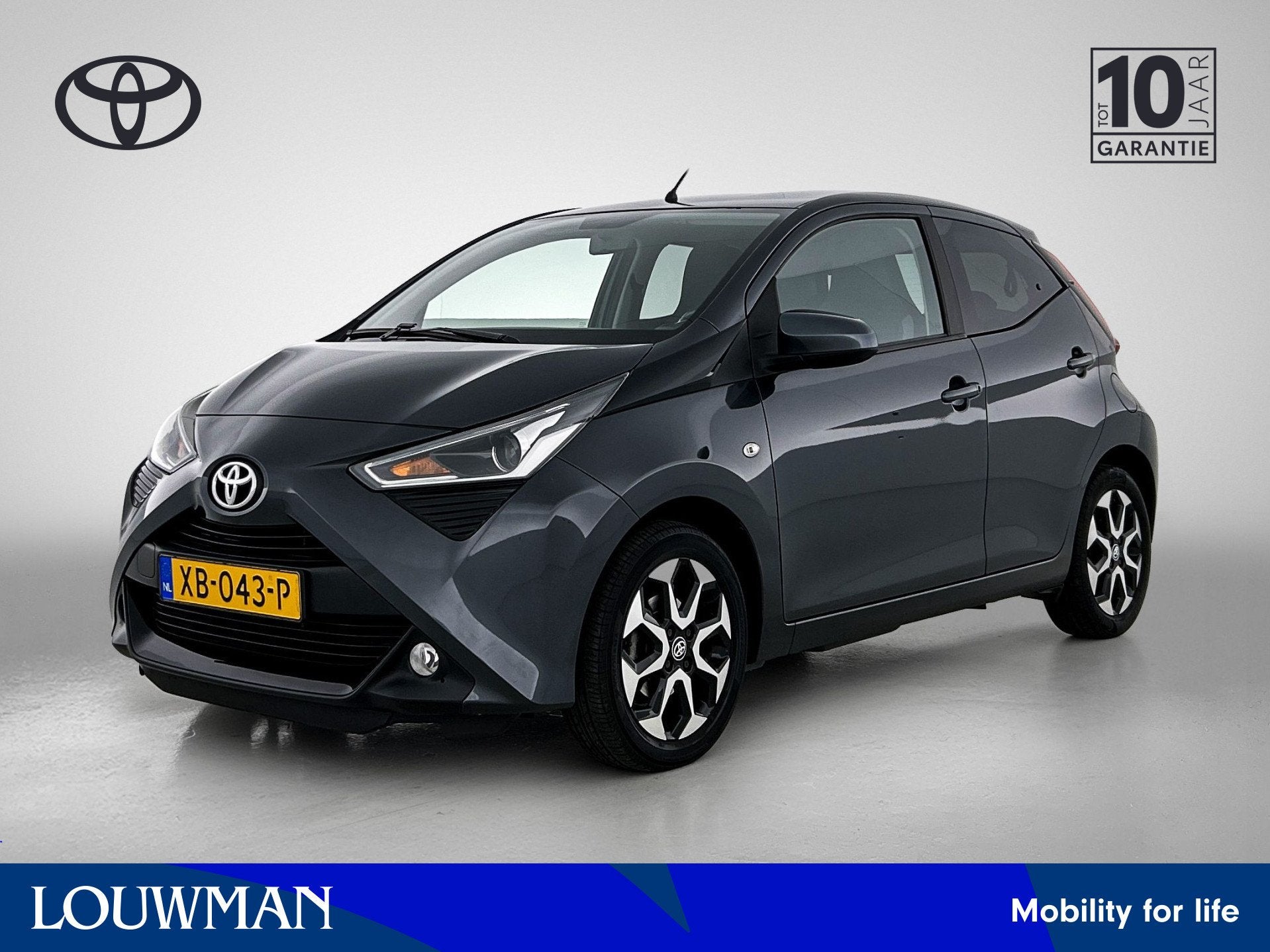 Toyota Aygo 1.0 VVT-i x-clusiv | Apple Carplay&Android Auto, Voorwielaandrijving, 12 maanden, Stof, Gebruikt