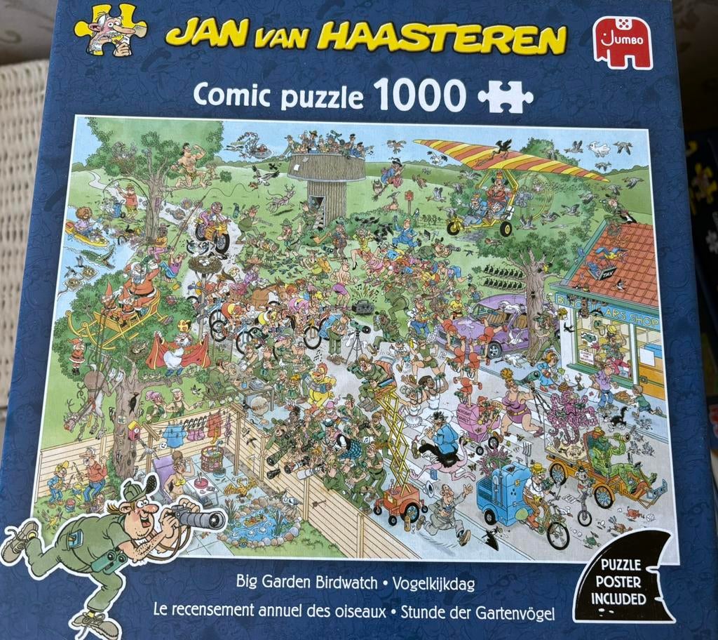 Jan van haasteren puzzel, Ophalen of Verzenden, 500 t/m 1500 stukjes, Zo goed als nieuw