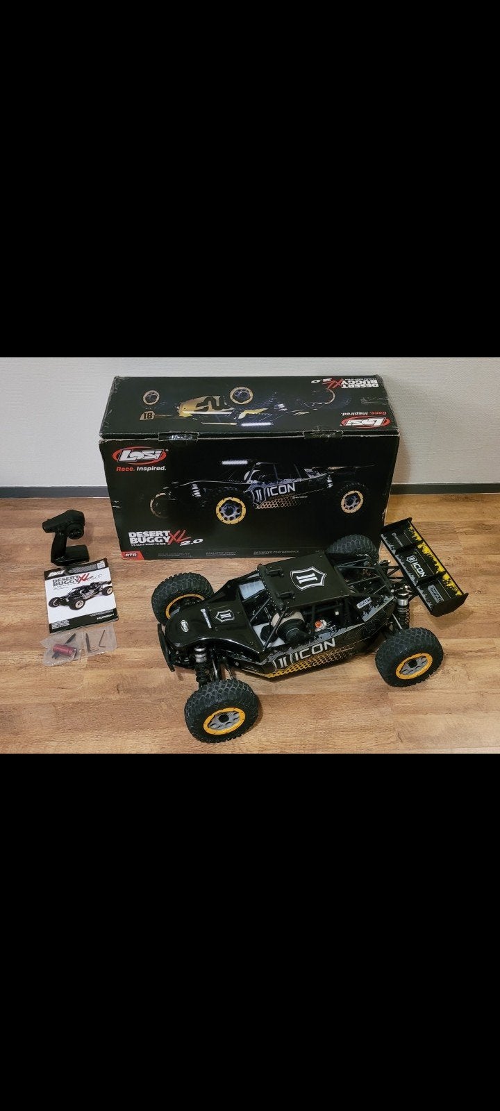 Losi Dbxl 2.0 32cc 4wd, Ophalen, Benzine, Auto offroad, Zo goed als nieuw