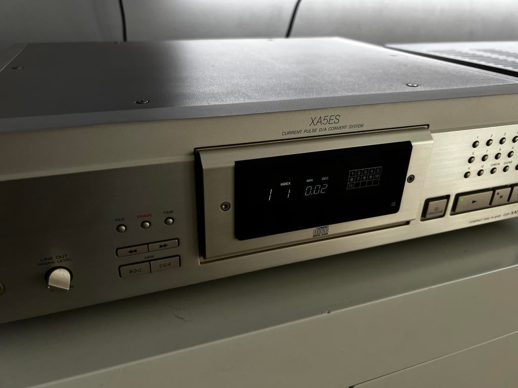 Sony XA5ES CD-speler - High-End Audio, Ophalen of Verzenden, Zo goed als nieuw, Sony