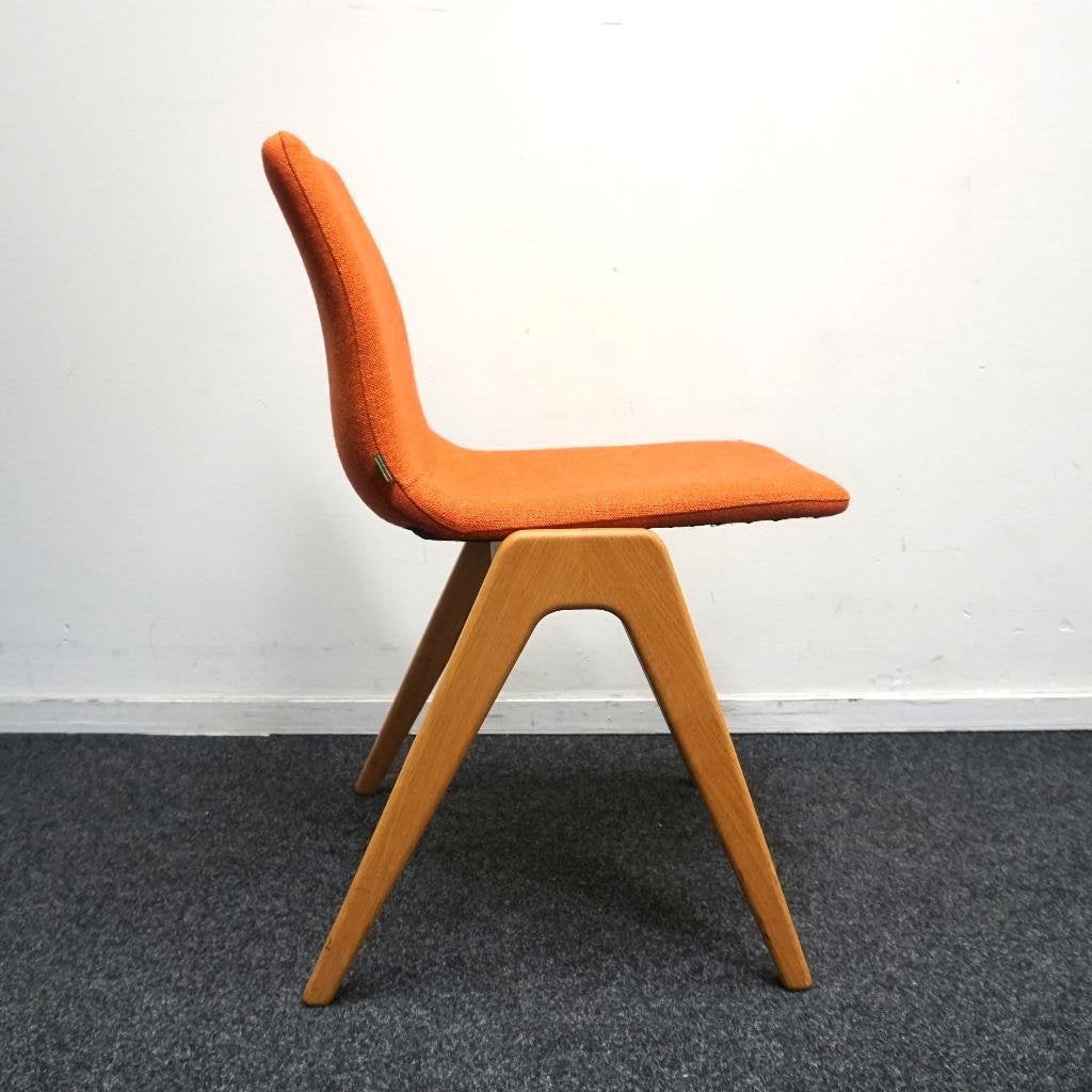 Naughtone Viv Wood Design Stoelen | Oranje Gemeleerd, Hout, Gebruikt, Overige kleuren, -
