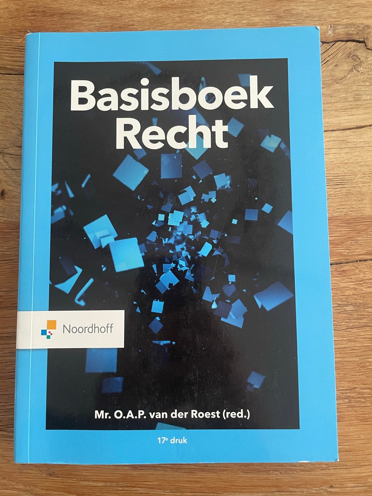 Basisboek Recht, 17e druk, Boeken, Studieboeken en Cursussen, Ophalen of Verzenden, Gamma, Zo goed als nieuw, HBO