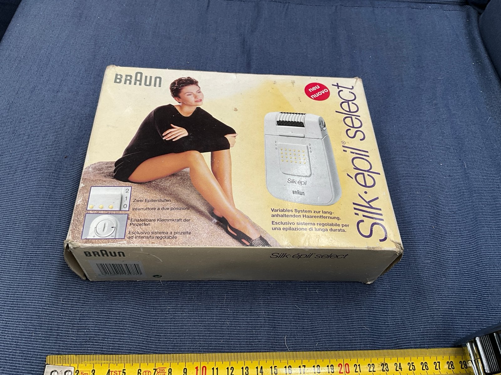 Braun Silk-épil Select Epilator - Vintage Model, Ophalen of Verzenden, Gebruikt, Scheren en Epileren