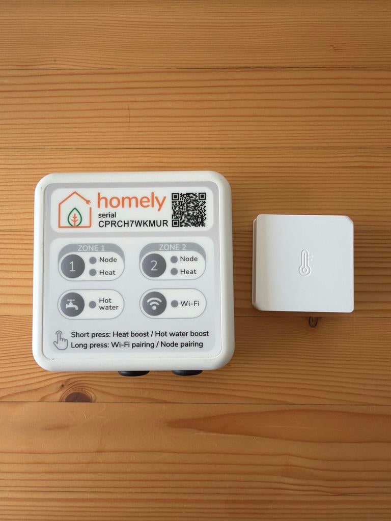 Homely Slimme Thermostaat Systeem met Sensor, Ophalen of Verzenden, Zo goed als nieuw, Minder dan 60 cm, Minder dan 30 cm