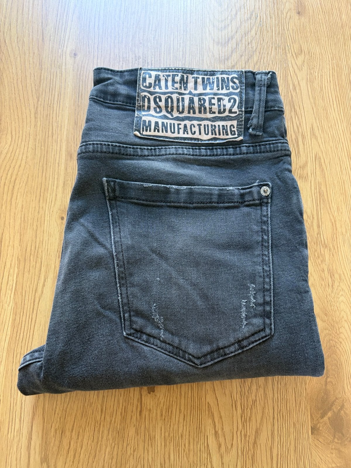 Dsquared2 Jeans - Zwart/Grijs - Maat W32, Kleding | Heren, Ophalen of Verzenden, Zo goed als nieuw, Zwart, W32 (confectie 46) of kleiner