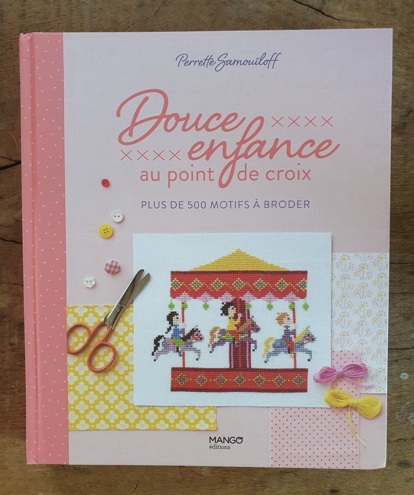 - douce enfance - prachtig frans borduurboek, Verzenden, Patroon