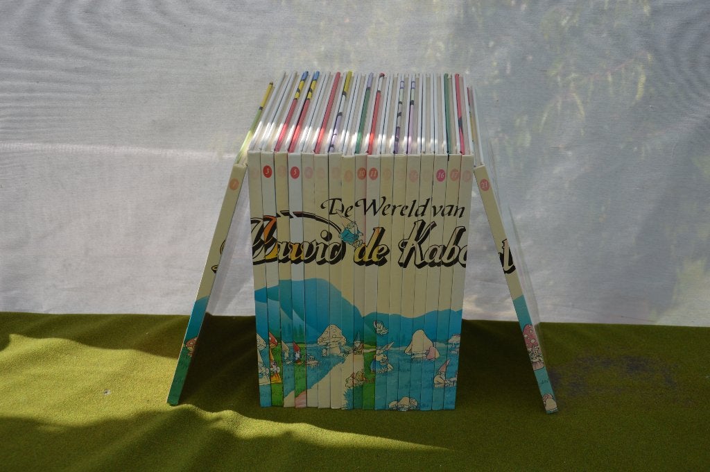 19 vintage David de Kabouter boeken: de wereld van David de, Boeken, Ophalen of Verzenden, Gelezen, Hanny Mensing, Sprookjes