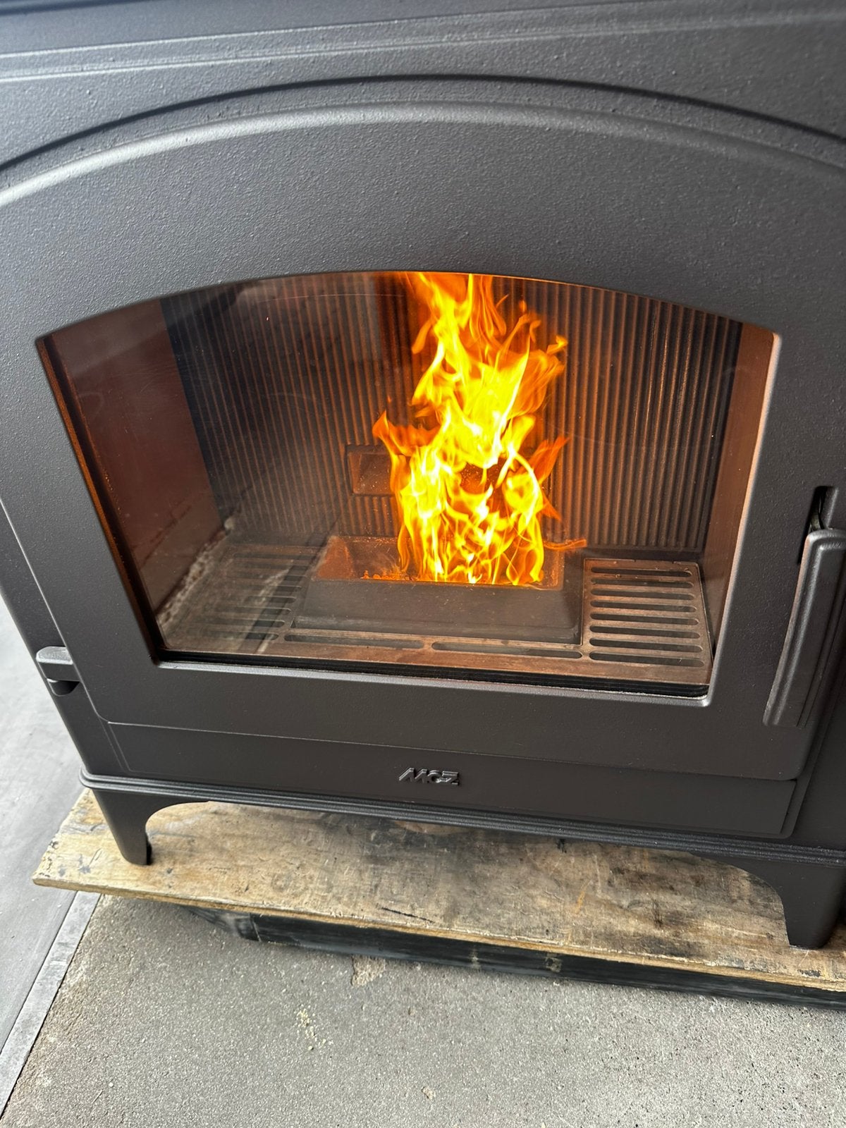 Pelletkachel van het topmerk MCZ, Ophalen, Zo goed als nieuw, Overige brandstoffen, Pelletkachel