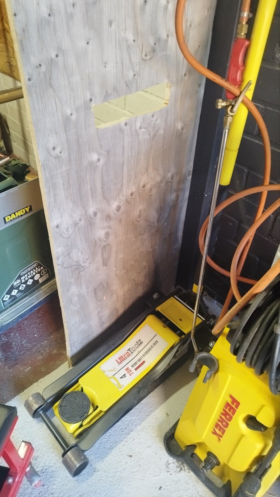 UltraToolz 4 Ton Hydraulische Garagekrik, Ophalen, Gebruikt, Hydraulisch, Garagekrik