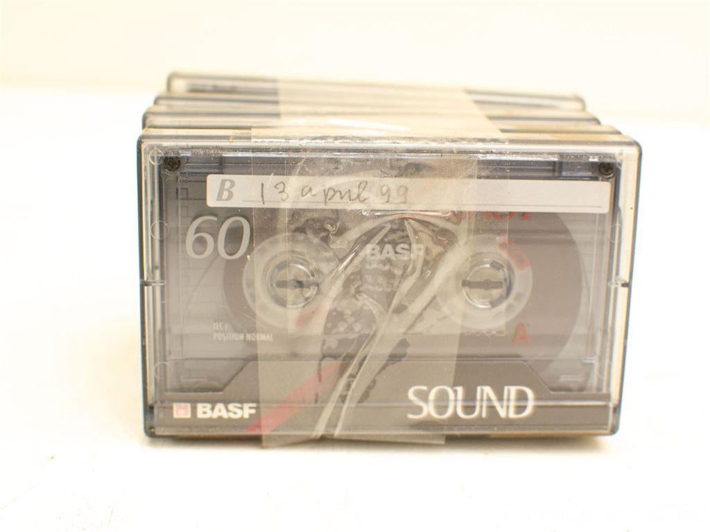5 Basf cassettebandjes 31232, Ophalen of Verzenden, Gebruikt, Overige genres, 1 bandje