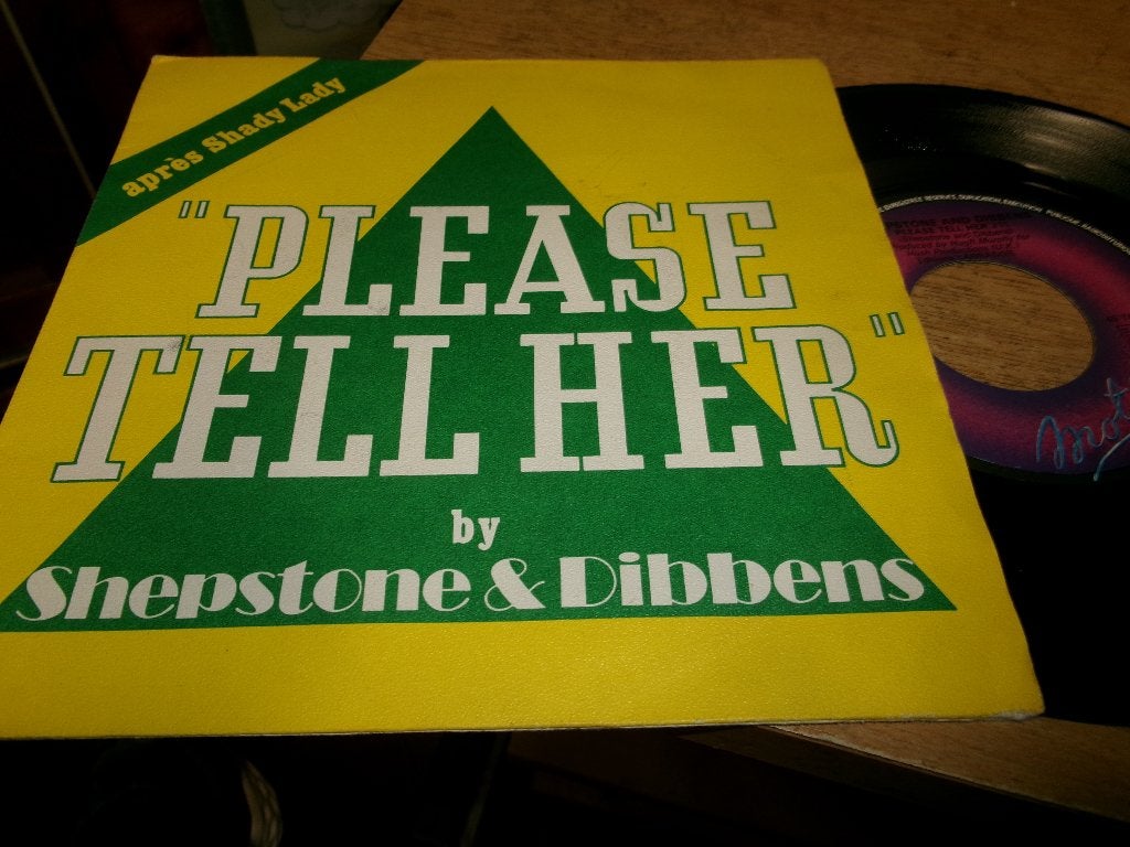 SHEPSTONE & DIBBENS / Please tell her / Franse FH/ ZG / 1974, Ophalen of Verzenden, Gebruikt, Pop