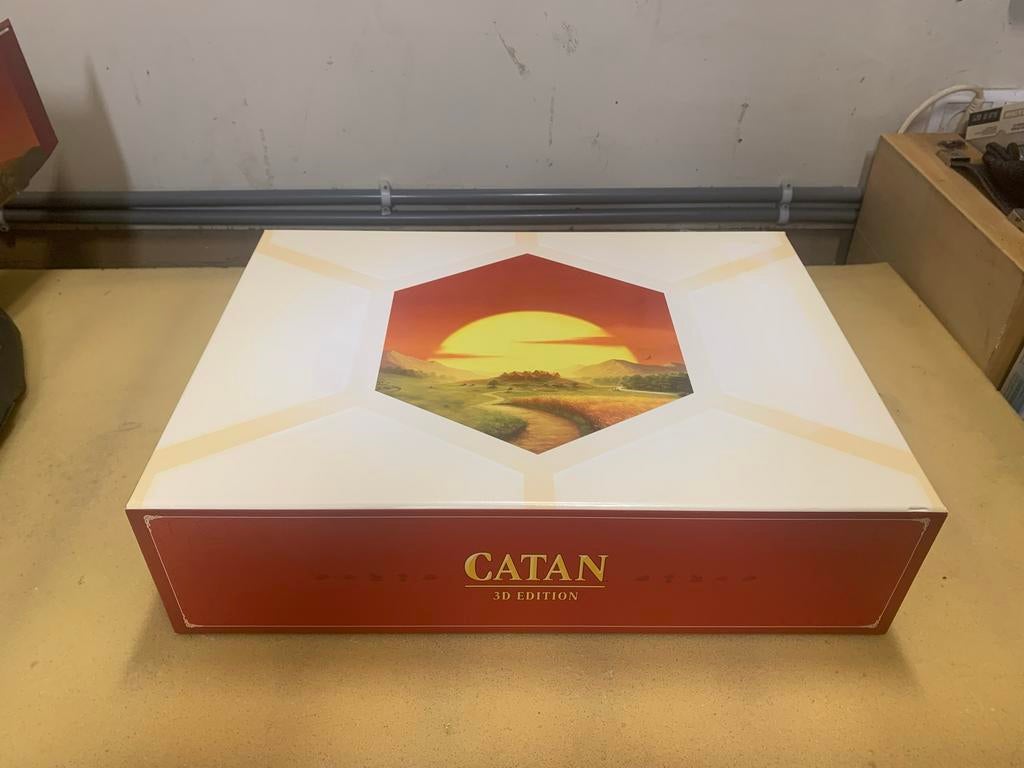 Catan 3D Editie Bordspel - Luxe Uitvoering, Drie of vier spelers, Ophalen of Verzenden, Nieuw