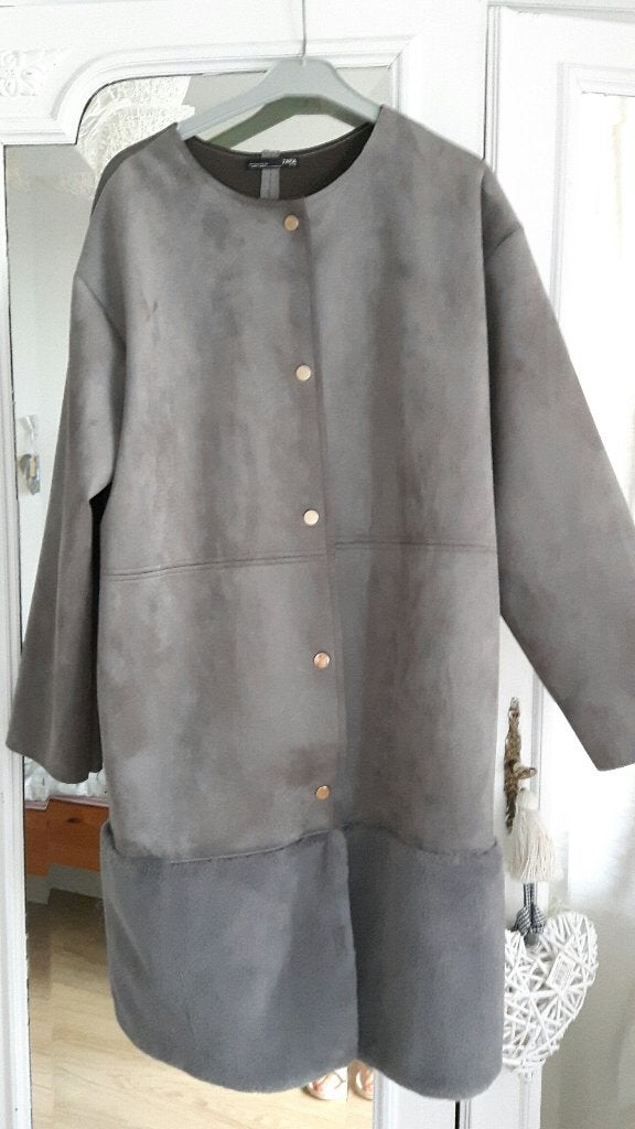 Zara jas - grijs - M - Nieuw, Maat 38/40 (M), Zara, Nieuw, Ophalen of Verzenden