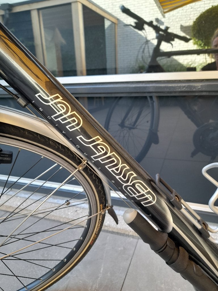 Jan Jansen herenfiets in uitstekende staat, Gebruikt, Heren, Geen vering, Ophalen