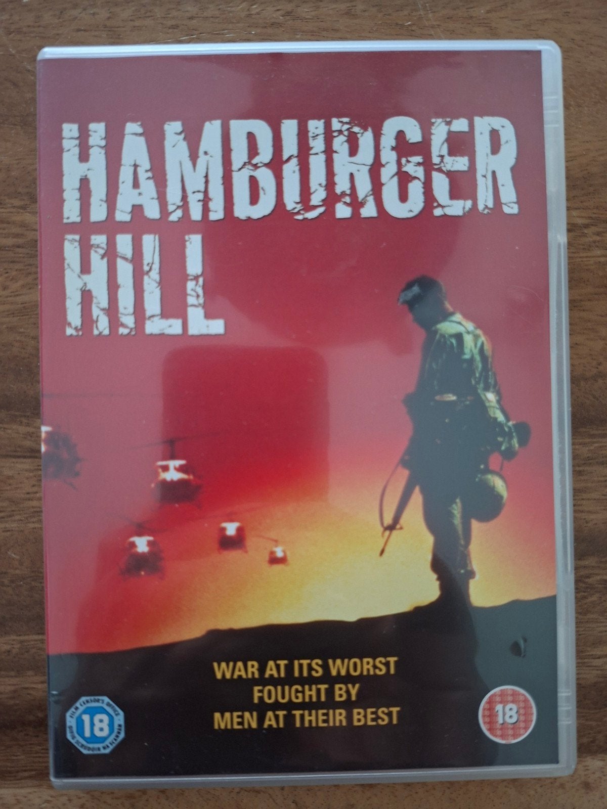 DVD Hamburger Hill, Vanaf 18 jaar, Engels, Nederlands, Zo goed als nieuw