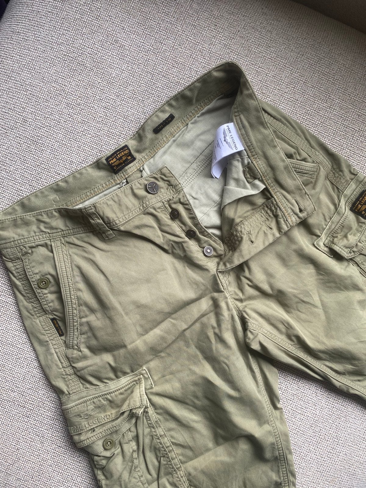 Pme legend korte Cargo broek jeans W34, Overige kleuren, ., Ophalen of Verzenden, Zo goed als nieuw