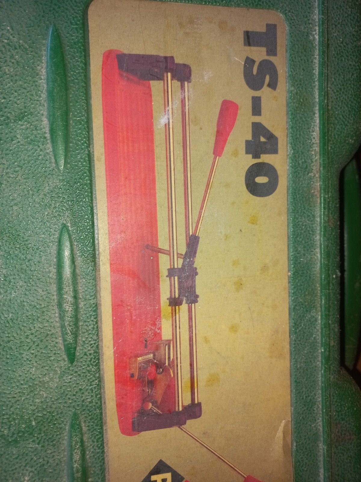 Rubi TS-40 Tegelsnijder in Koffer, Ophalen, Gebruikt, Snijgereedschap, Rubi