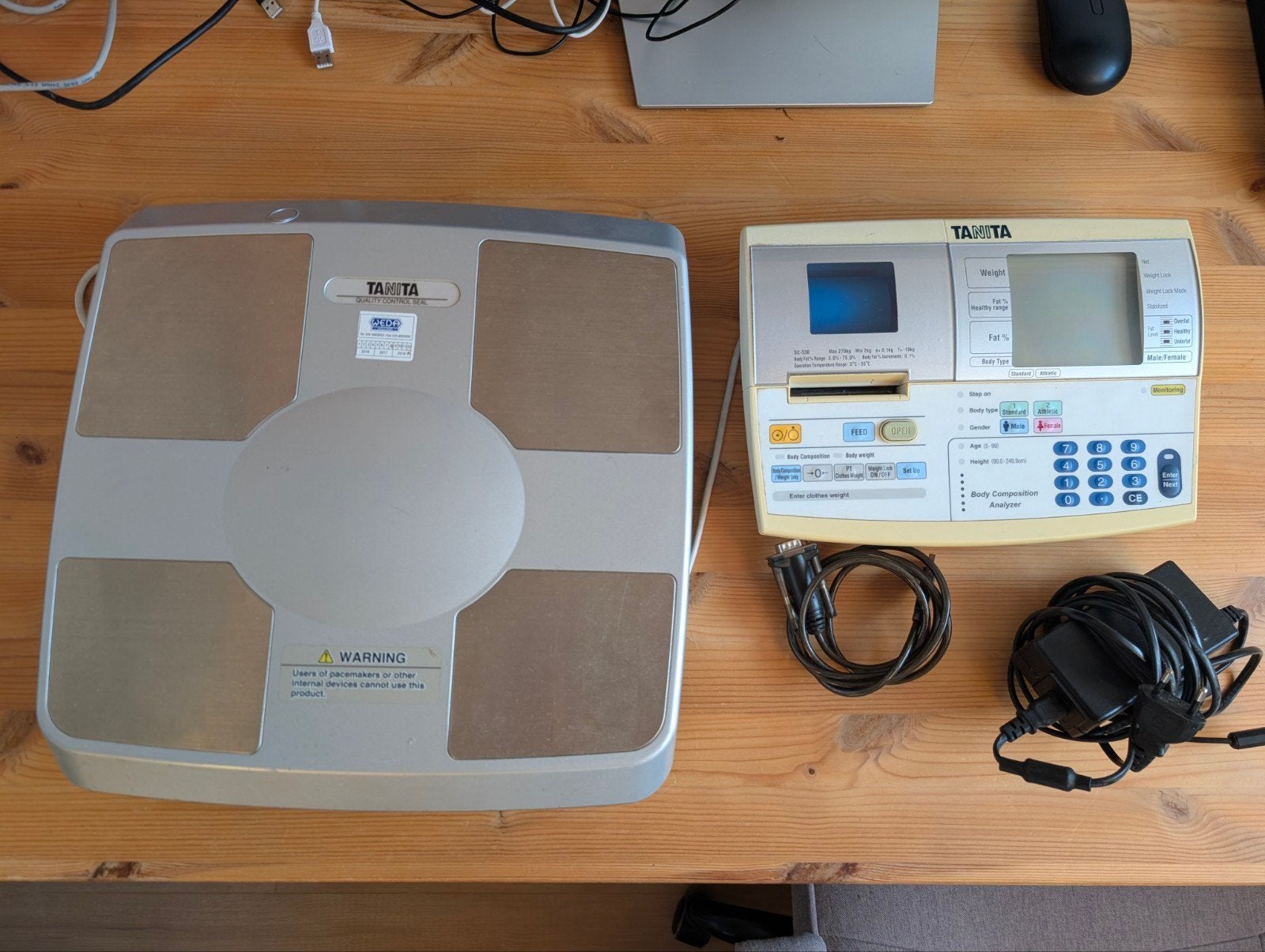Tanita Professionele Lichaamsanalyse Weegschaal, Witgoed en Apparatuur, Ophalen, 1 tot 500 gram, Personenweegschaal, 100 kg of meer