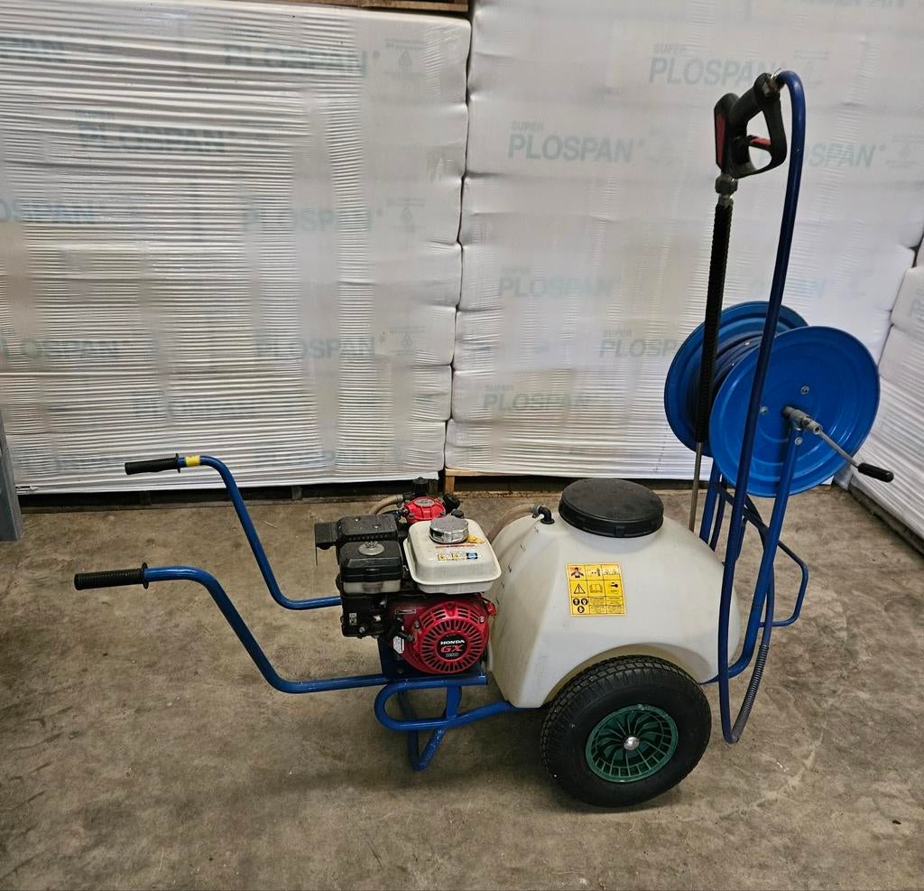 Lagedruk machine voor onkruid bestrijden, Tuin en Terras, Ophalen, Benzine