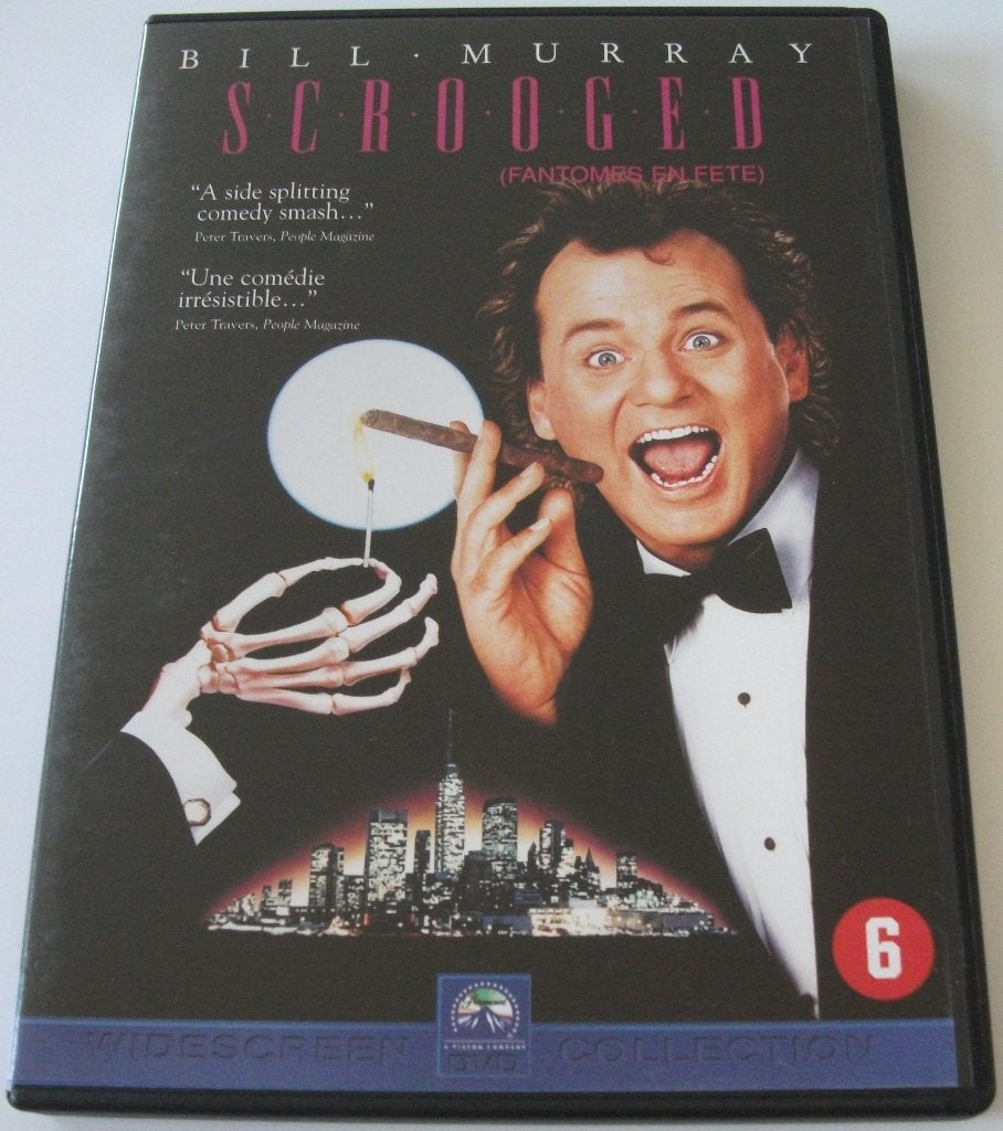 Dvd *** SCROOGED *** Wie het laatst lacht, lacht het best!, Overige genres, Ophalen of Verzenden, Zo goed als nieuw, Vanaf 6 jaar