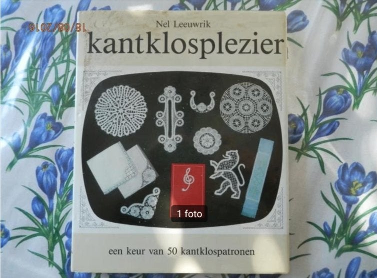 Kantklosboek, Ophalen of Verzenden, Zo goed als nieuw, Boek of Tijdschrift