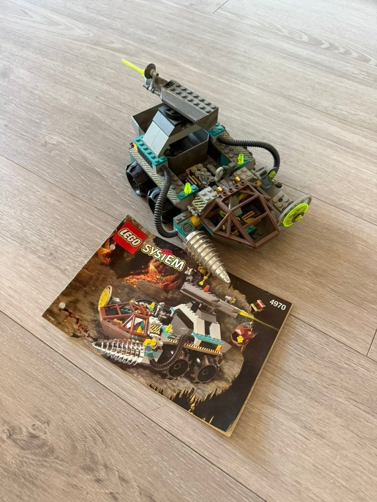 Lego 4970 Chrome Crusher Rock Raiders, Ophalen of Verzenden, Gebruikt