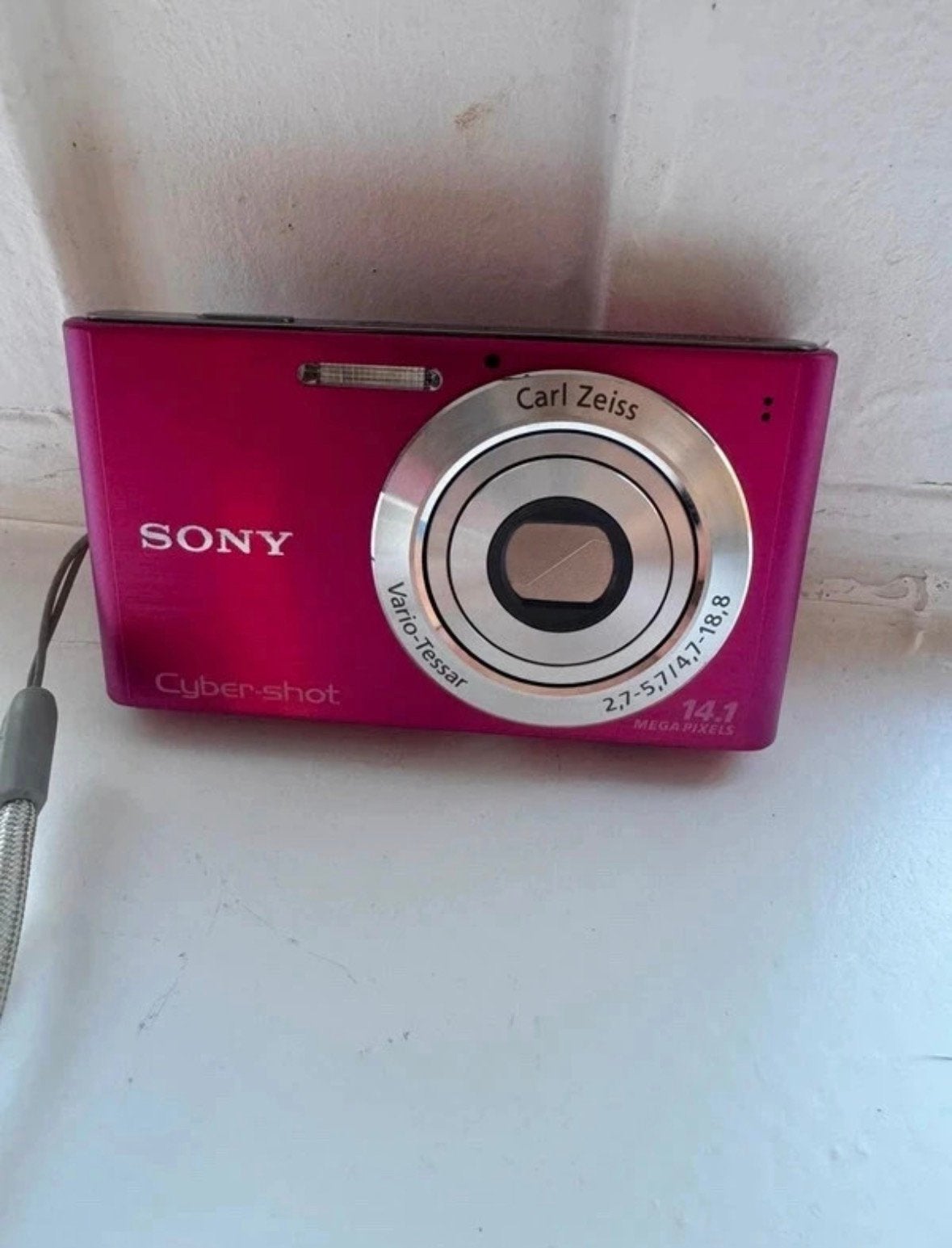 Sony Cyber-shot roze compactcamera – 14.1 MP, Ophalen of Verzenden, Sony