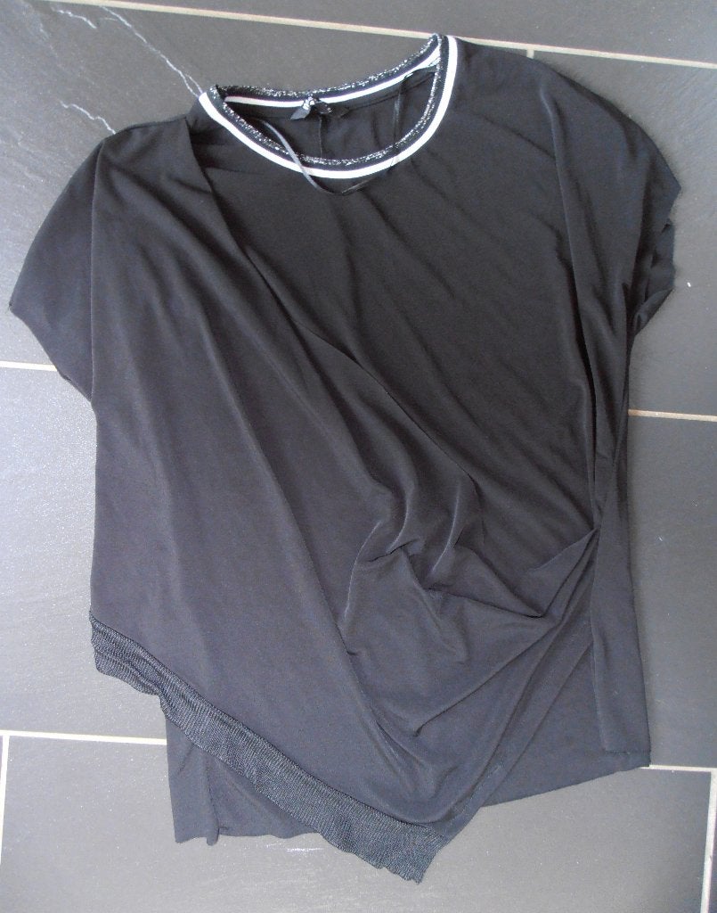 top maat 42, Kleding | Dames, Zwart, Maat 42/44 (L), Ophalen of Verzenden, Zo goed als nieuw