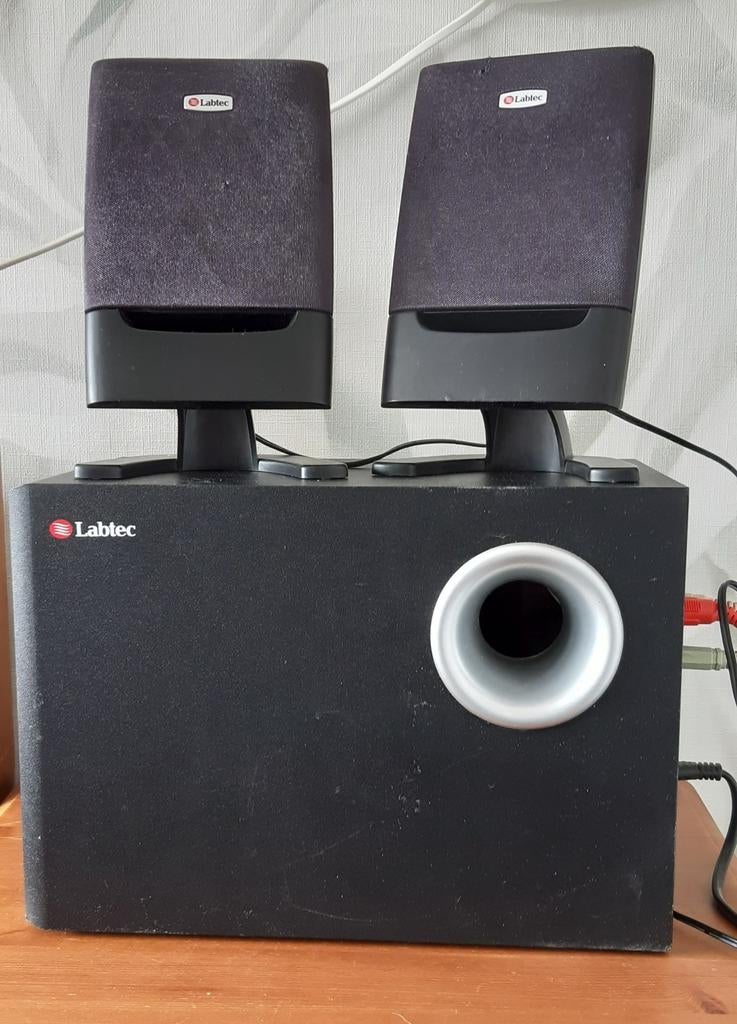 Labtec pulse 475, Computers en Software, Pc speakers, Ophalen of Verzenden, Gebruikt, Labtec