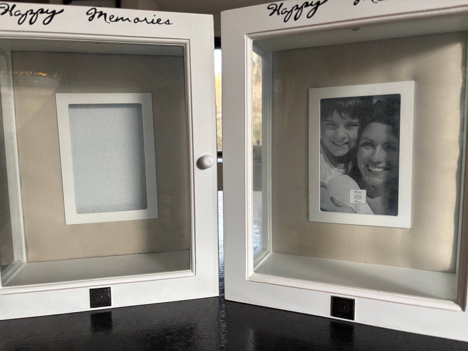 Riviera Maison  'Happy Memories' boxen, Ophalen, Kunststof, Zo goed als nieuw, Fotolijst
