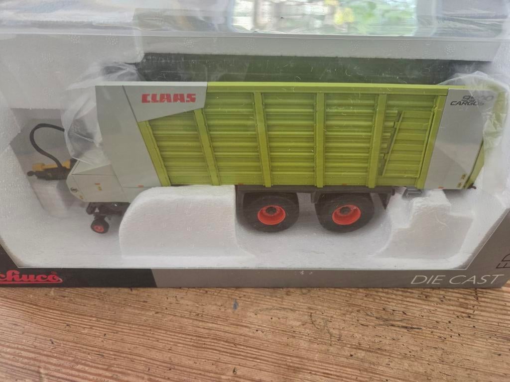 Schuco claas 9500 cargos ladewagen, Ophalen of Verzenden, Nieuw, Tractor of Landbouw, Schuco