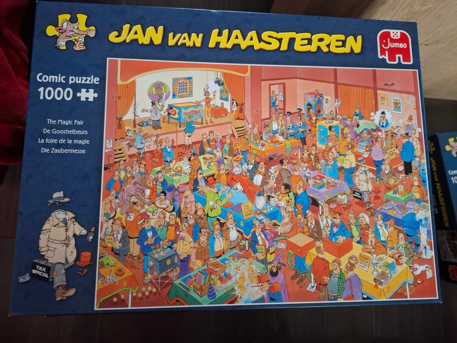 Jan van Haasteren, Ophalen, 500 t/m 1500 stukjes, Zo goed als nieuw, Legpuzzel
