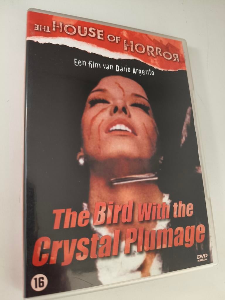 The Bird with the Crystal Plumage - Dario Argento 1970, 1960 tot 1980, Vanaf 16 jaar, Zo goed als nieuw, Ophalen