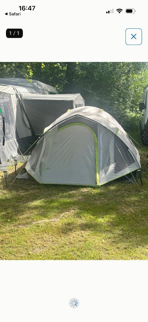 Tent, Caravans en Kamperen, Tenten, Ophalen of Verzenden, Zo goed als nieuw, Tot en met 4
