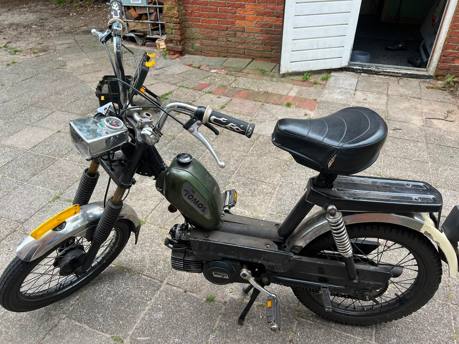 mego vivat brommer 2002, Fietsen en Brommers, Brommers | Tomos, Ophalen, Gebruikt, Overige modellen, Maximaal 45 km/u