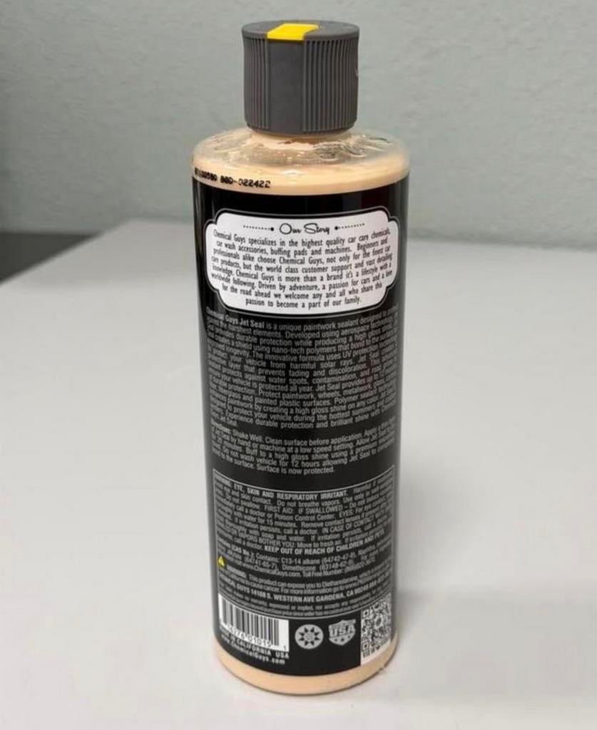Chemical Guys Jet Seal 109 - 473ml auto Sealant & Paint, Ophalen of Verzenden, H, H, H
