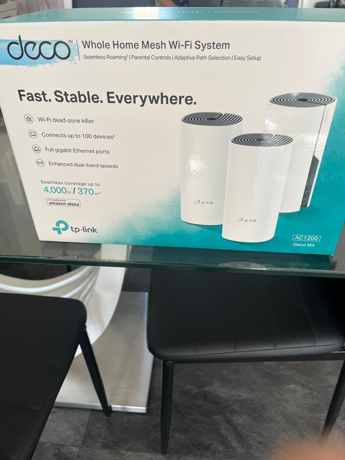 TP-Link Deco M4 AC1200 Whole Home Mesh Wi-Fi Systeem, Ophalen of Verzenden, Nieuw, Router