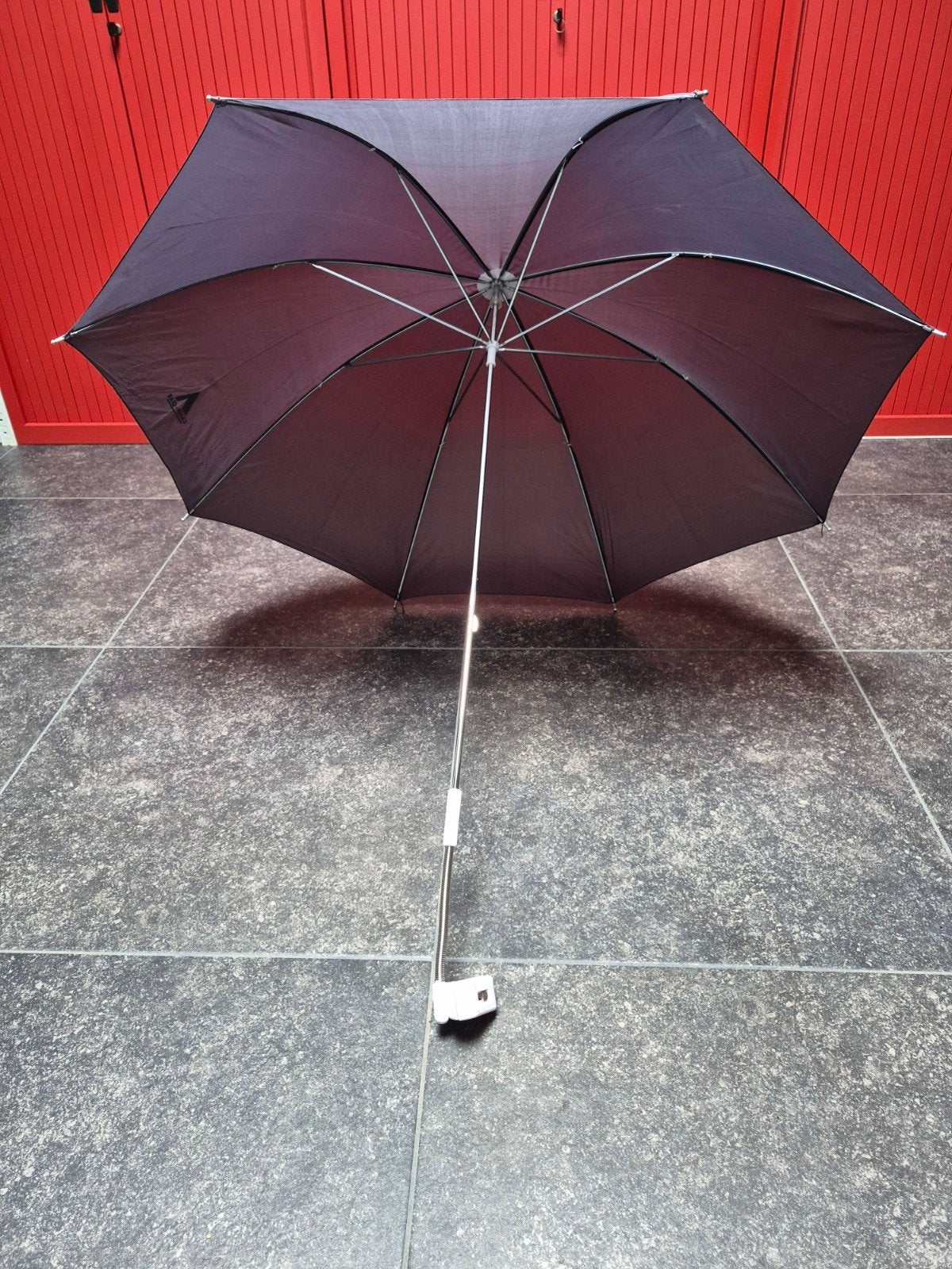 2x Parasol voor stoel of kinderwagen - 1m doorsnee, Caravans en Kamperen, Ophalen, Gebruikt