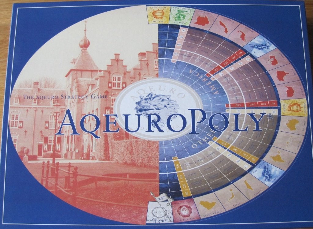 bordspel Aqeuropoly - nieuw - 1998, Een of twee spelers, Ophalen of Verzenden, Nieuw, Identity Games