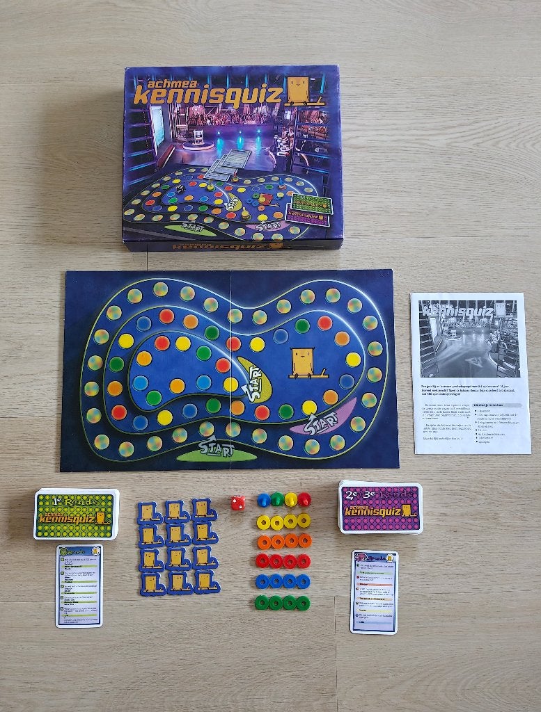 Spel | Achmea Kennisquiz, Drie of vier spelers, Ophalen of Verzenden, Gebruikt, Achmea