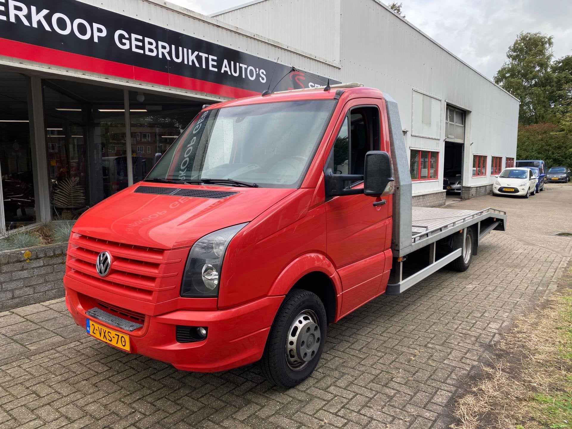 Volkswagen Crafter 35 2.5 TDI L3 Oprijwagen - Automaat - BTW, Auto's, Automaat, Euro 5, Gebruikt, Volkswagen