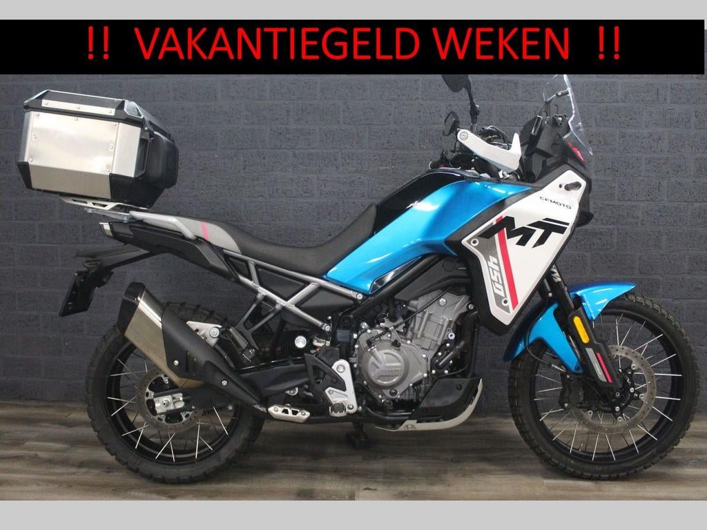 CFMOTO 450 MT (bj 2025) 5,337 km Schitterende staat, Motoren, 2 cilinders, Bedrijf, Onbekend, 449 cc