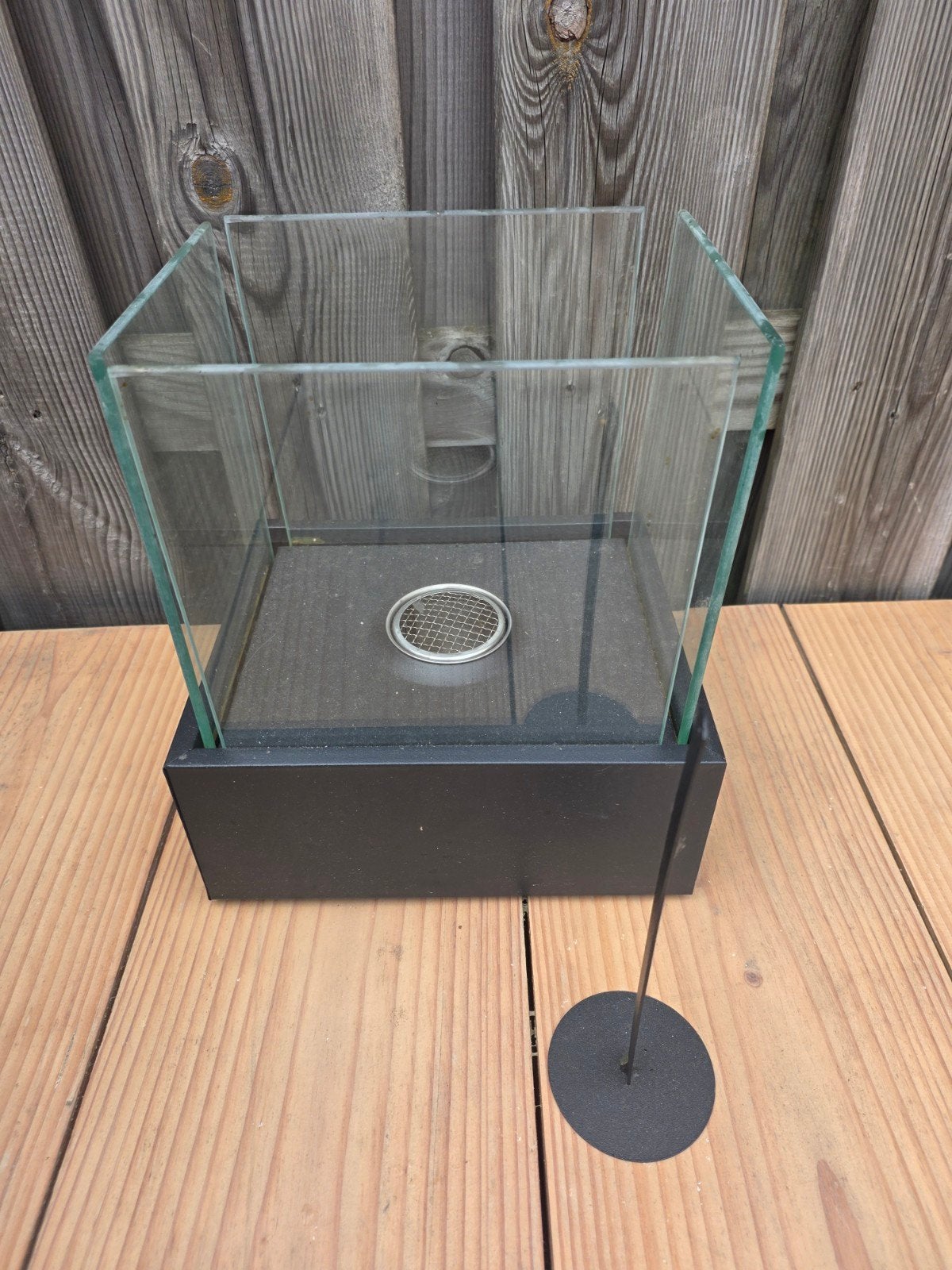 Sfeervol bio-ethanol haardje - Compact en modern, Ophalen, Zwart, Nieuw, Metaal